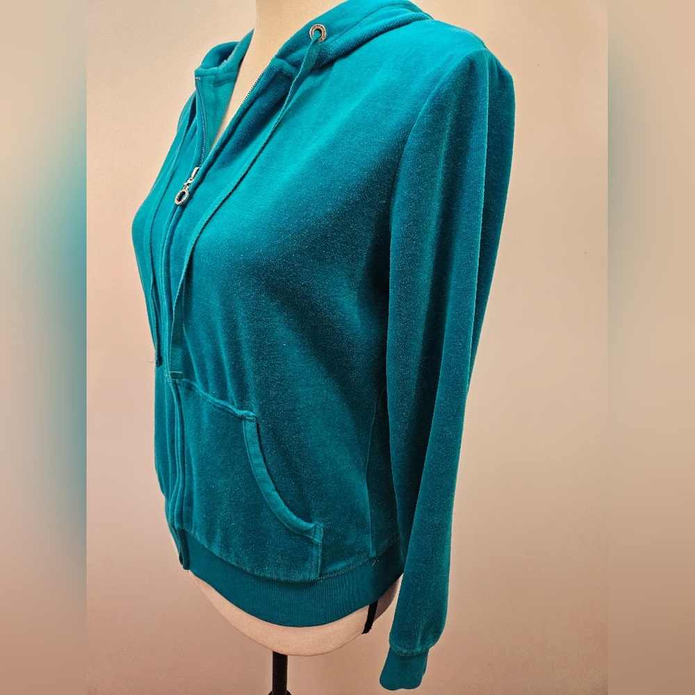 New York & Company Women's Hooded Full Zip Jacket Size M #W-373 - Picture 4 of 10